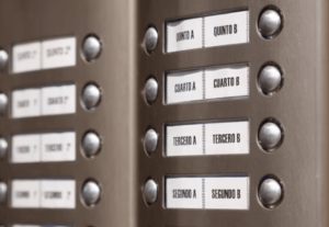Citofono di un condominio